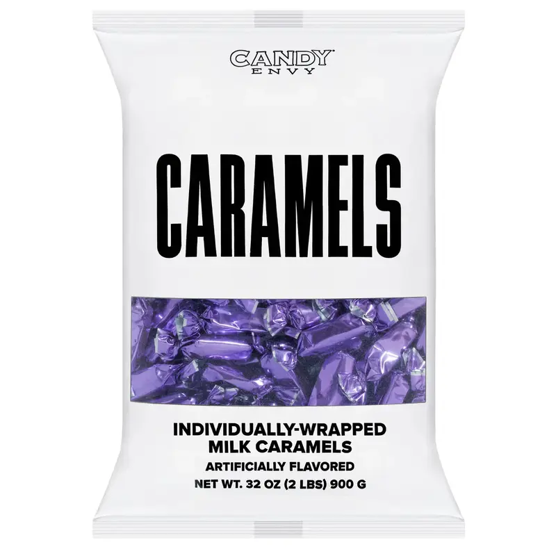 Candy Envy Caramel Foil Purple | 2lb, Bag