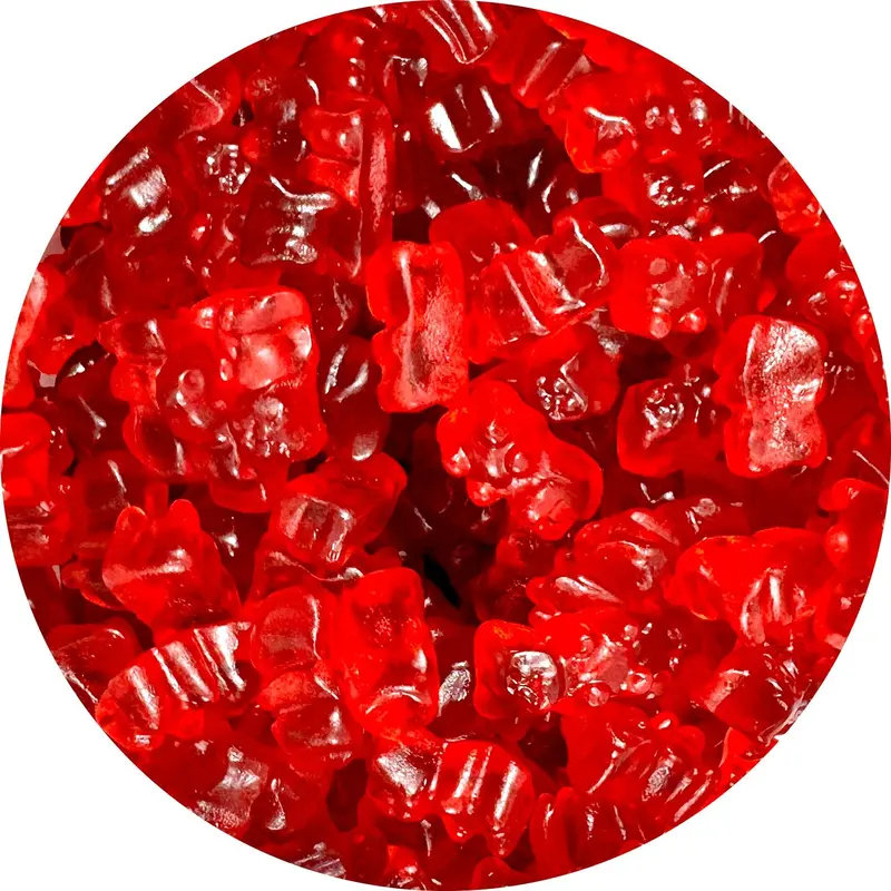 Jovy Gummy Bears Cherry | 5lb, Bag