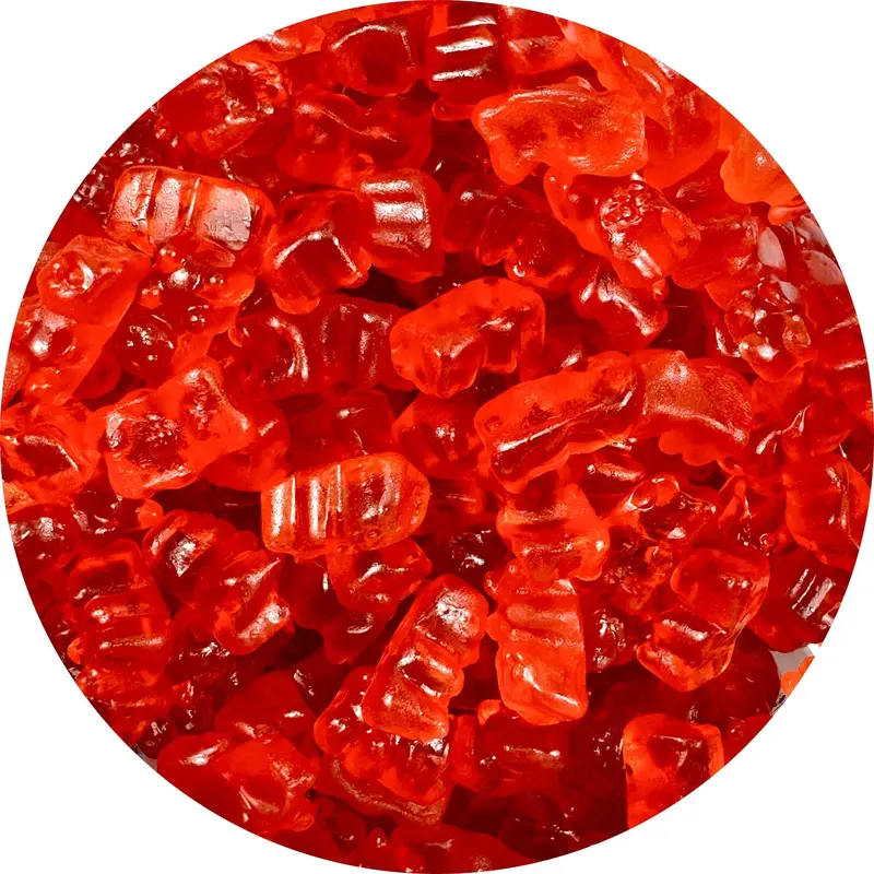 Jovy Gummy Bears Strawberry | 5lb, Bag