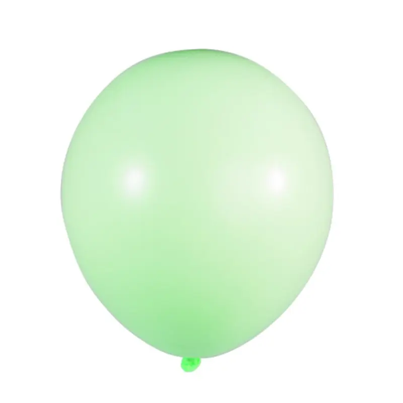 Macaron Latex Balloon 12 inch 72ct-Green