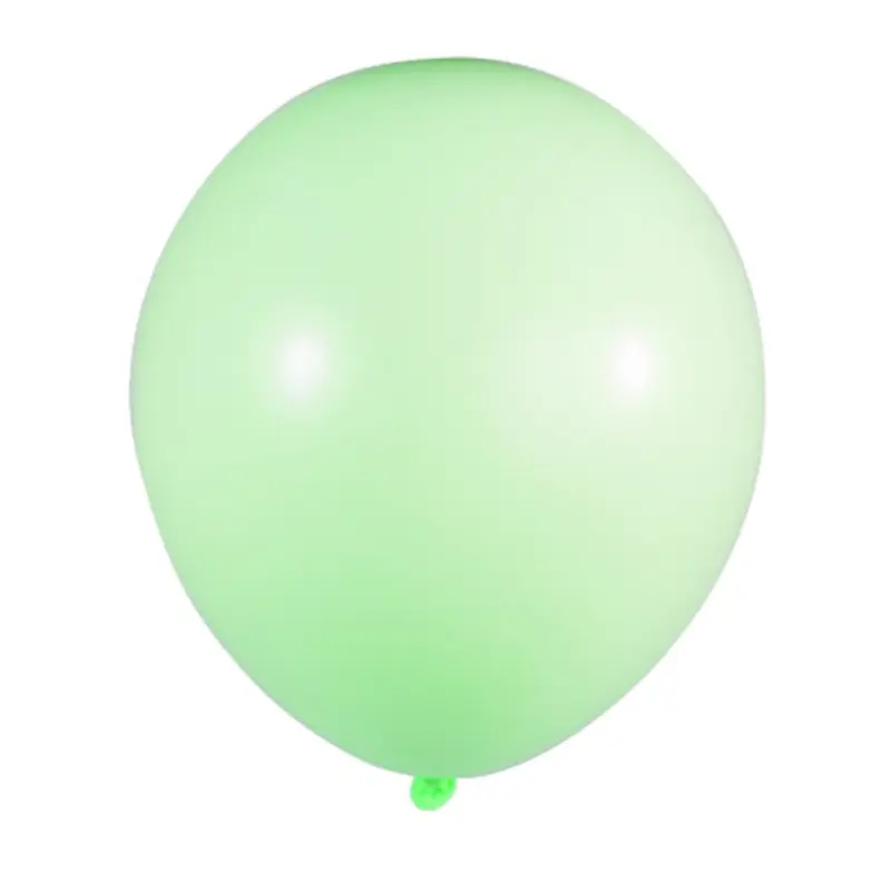 Macaron Latex Balloon 5 inch 100ct-Green