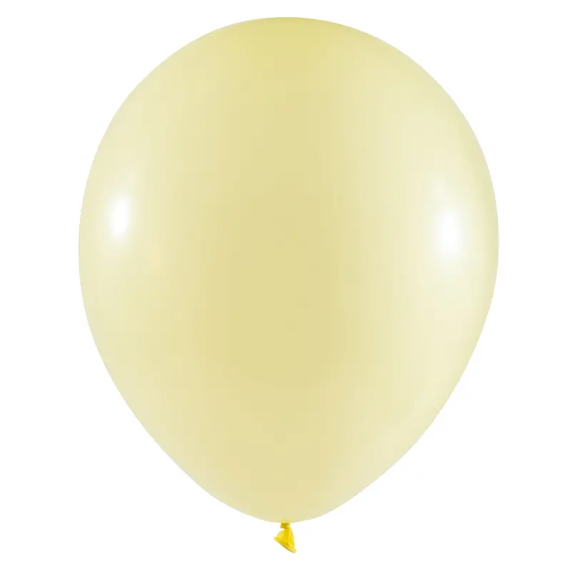 Macaron Latex Balloon 5 inch 100ct-Yellow