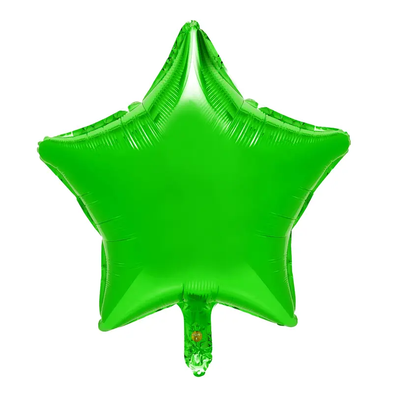 Star Mylar Balloon 18 inch-Green