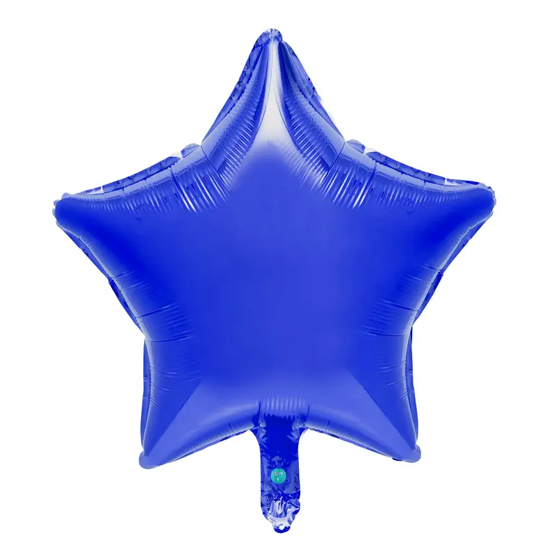 Star Mylar Balloon 18 inch-Royal Blue