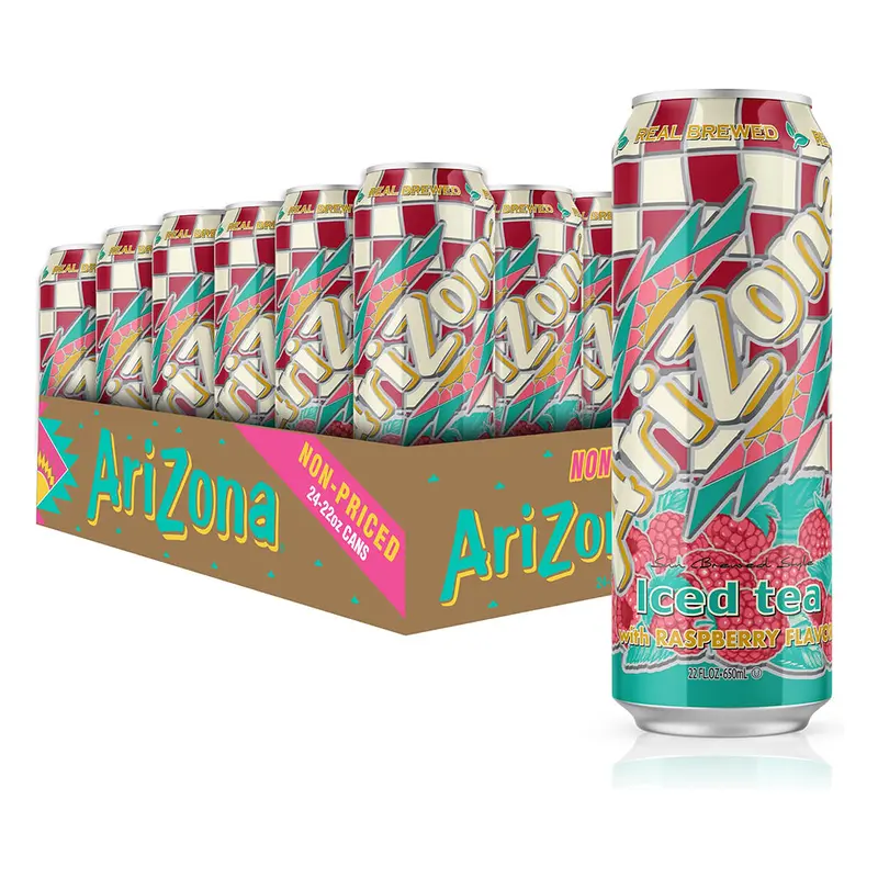 AriZona Raspberry Tea | 22oz, Can