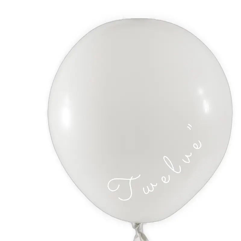 Balloons Latex (12") White | 12ct, Bag