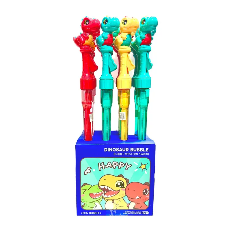 Bubble Stick Wand Dinosaur | 12ct, Box