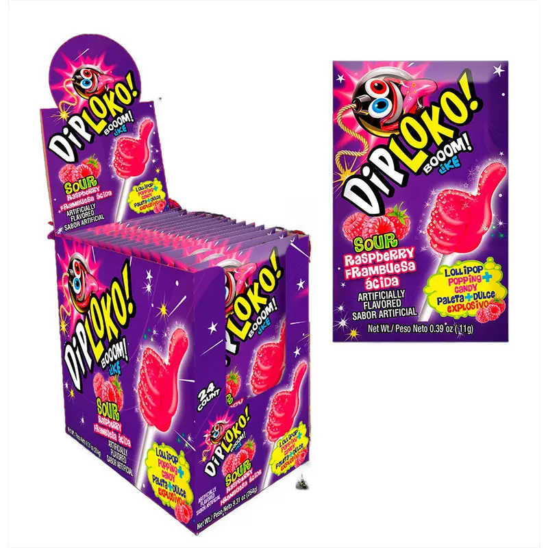 DipLoko! Sour Raspberry | 24ct, Box