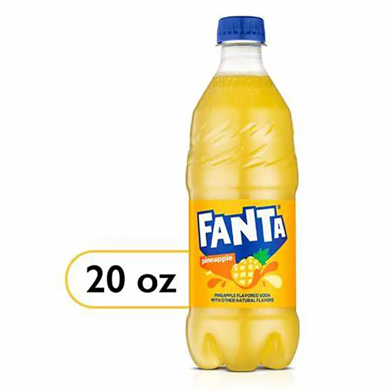 Fanta Pineapple Plastic  | 20oz, Bottle