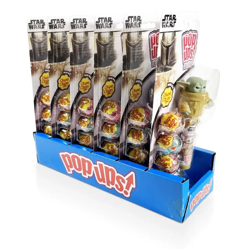 Flix Candy Pop Up Mandalorian Blister Card | 1.26oz, 6ct, Box