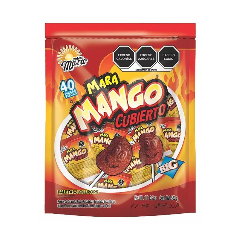 Mara Paleta Mango | 40ct, Bag