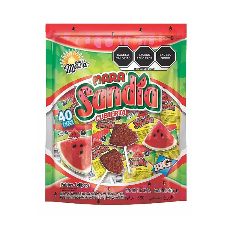 Mara Paleta Sandia | 40ct, Bag