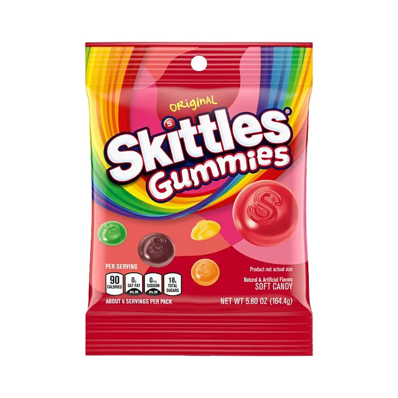 Skittles  Gummies Bag | 5.8oz, 12ct, Case