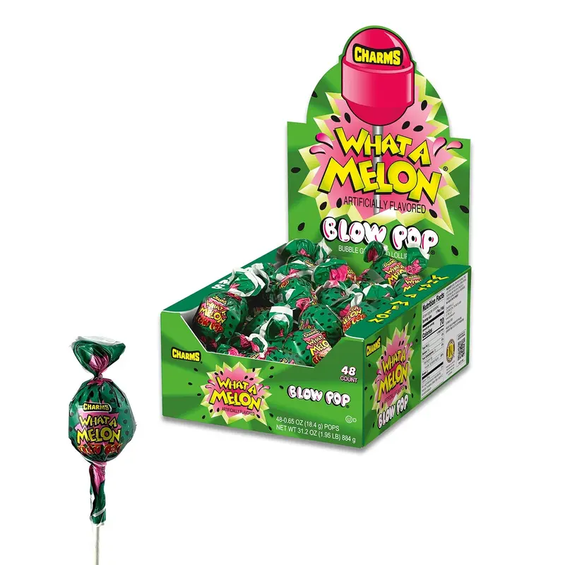 Charms Blow Pop What-A-Melon | 48ct, Box