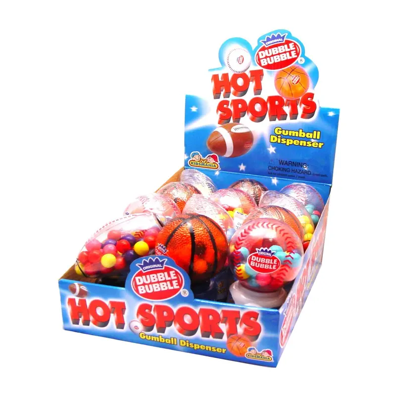 Dubble Bubble Hot Sport Ball | 12ct, Box