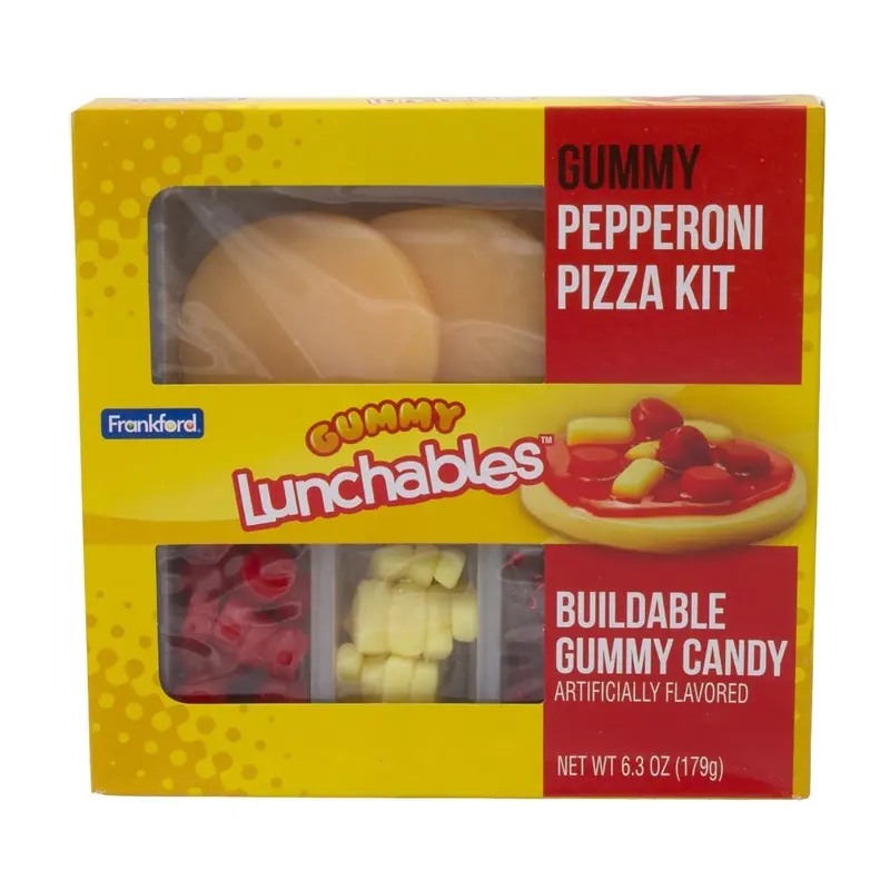Frankford Gummy Lunchables Pizza | 8ct, Box