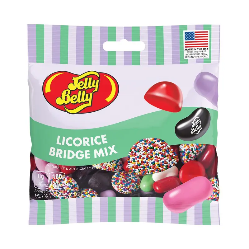Jelly Belly Licorice Bridge Mix | 10lb, Case