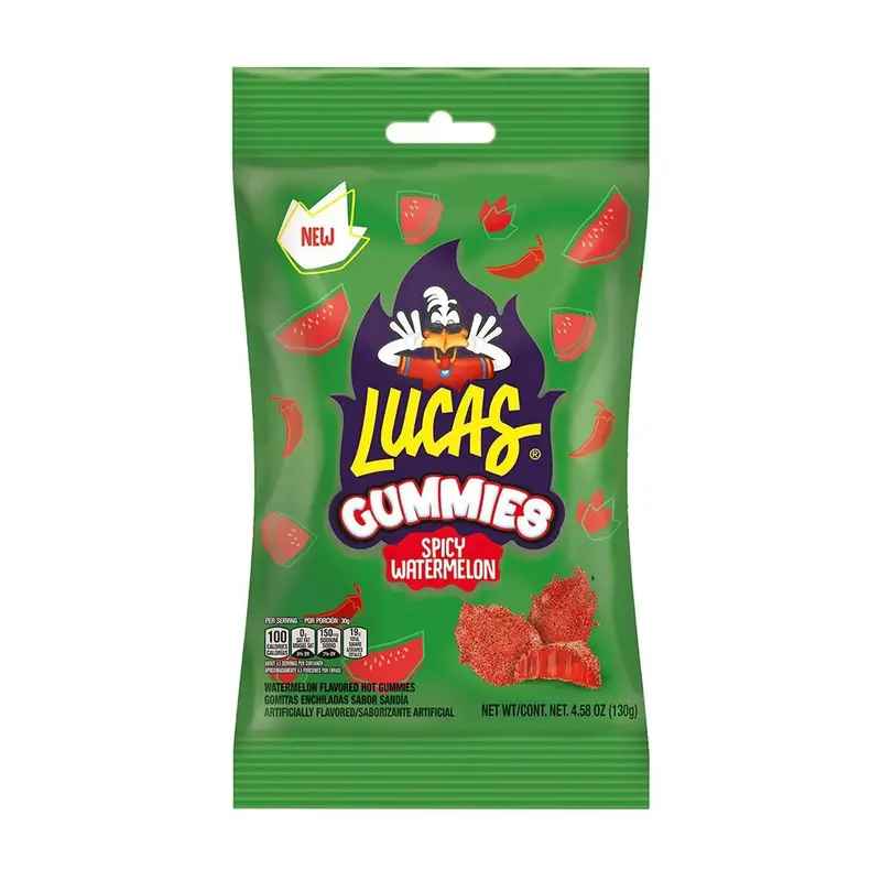 Lucas Gummies Spicy Sandia | 4.5oz, Bag