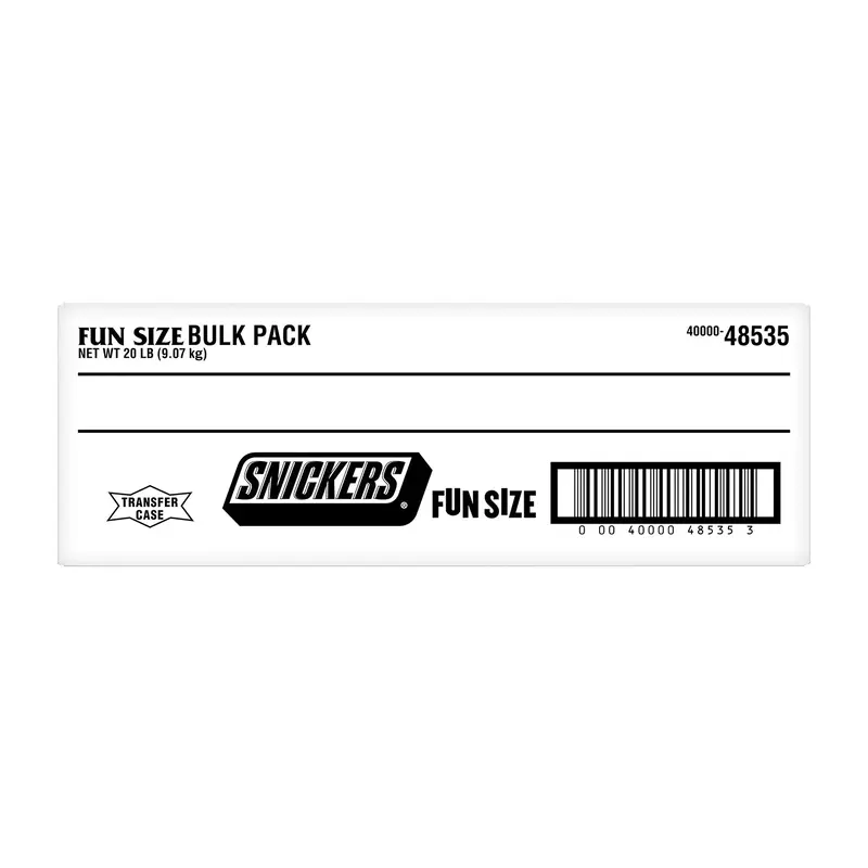Snickers Fun Size | 20lb, Case