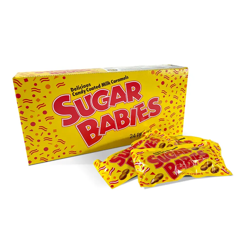 Sugar Babies Soft Milk Caramel | 1.7oz, 24ct, Bag