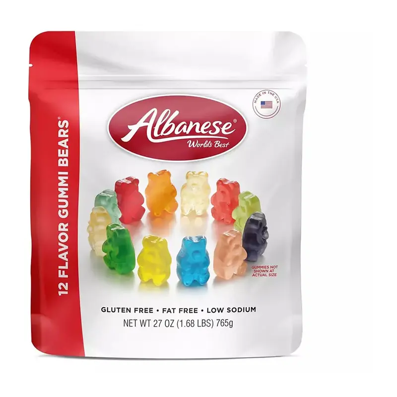 Albanese 12-Flavor Gummy Bears | 27oz, Bag