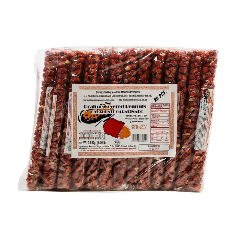 Alex Cacahuate Garapinado | 25ct, Bag