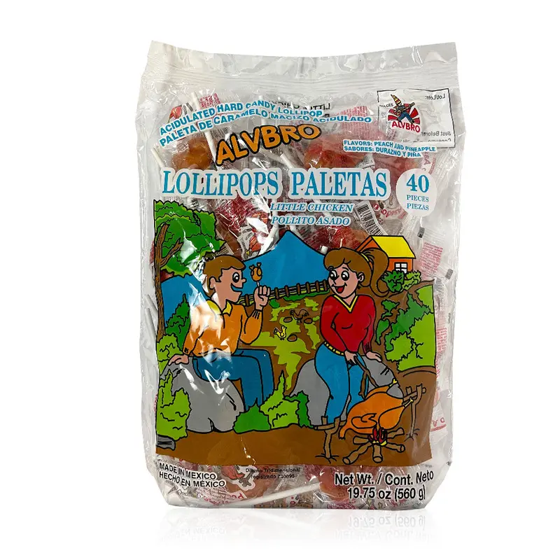 Alvbro Pollo Asado Paleta | 40ct, Bag