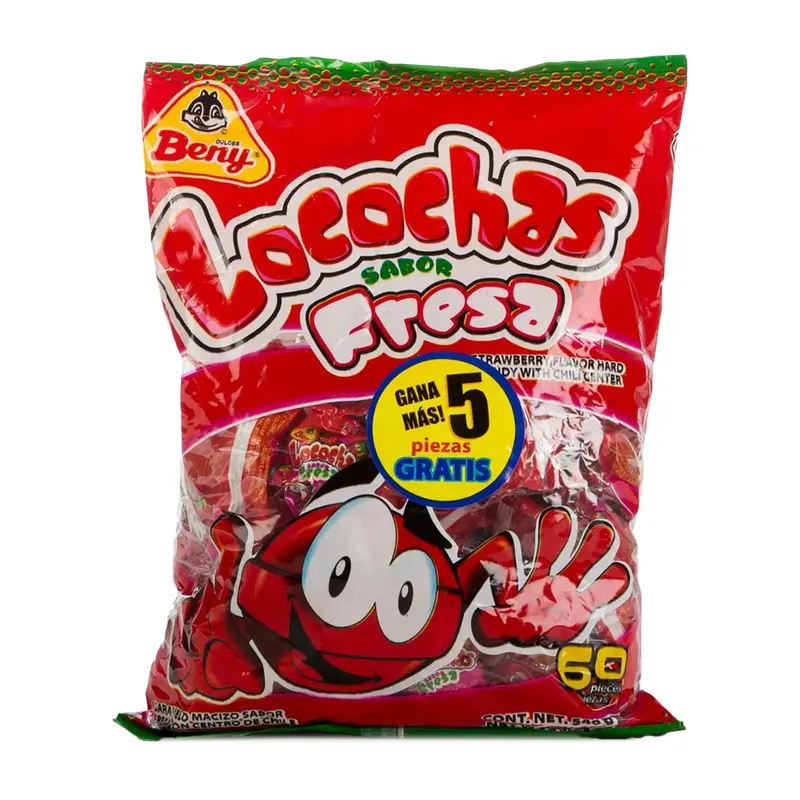 Beny Locochas Fresa | 60ct, Bag