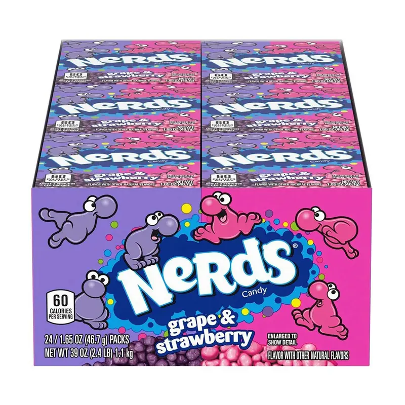 Ferrara Nerds Grape / Strabwerry | 1.65oz, 36ct, Box