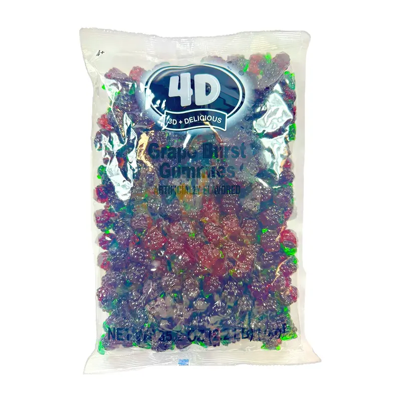 Hilco 4D Gummy Grape Bag | 2.2lb, Bag