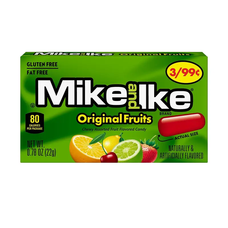 Just Born Mike & Ike Original | 24ct, Box