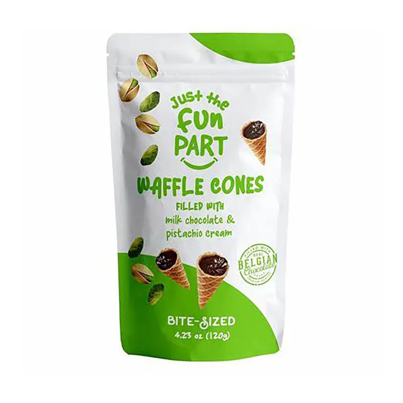 Just the Fun Part Waffle Cone Pistachio Cream | 4.23oz, Bag