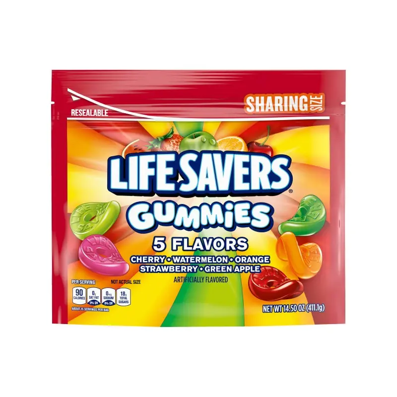 Lifesavers 5 Flavor Gummies Bag | 14.5oz, Bag