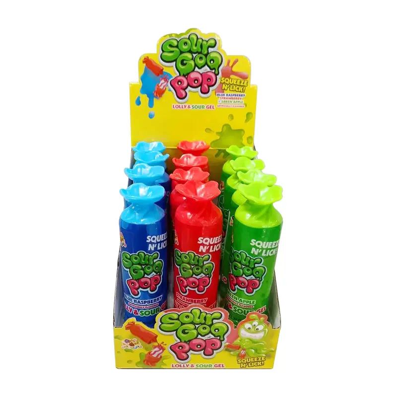 R L Albert & Son Sour Goo Pops | 12ct, Box