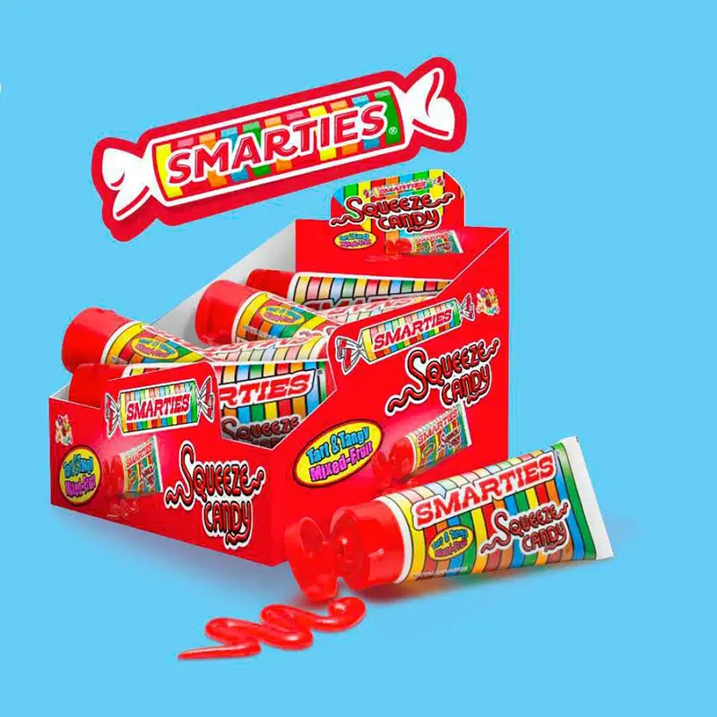 R L Albert & Son Squeeze Smarties | 12ct, Box