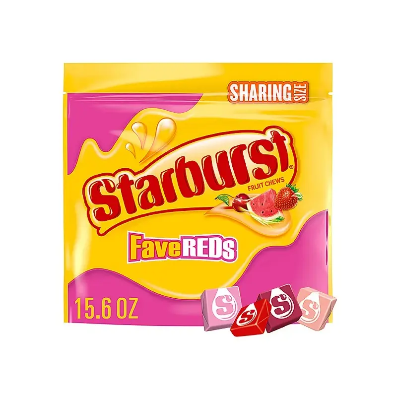 Skittles Starburst Fave Reds Bag | 50oz, Bag