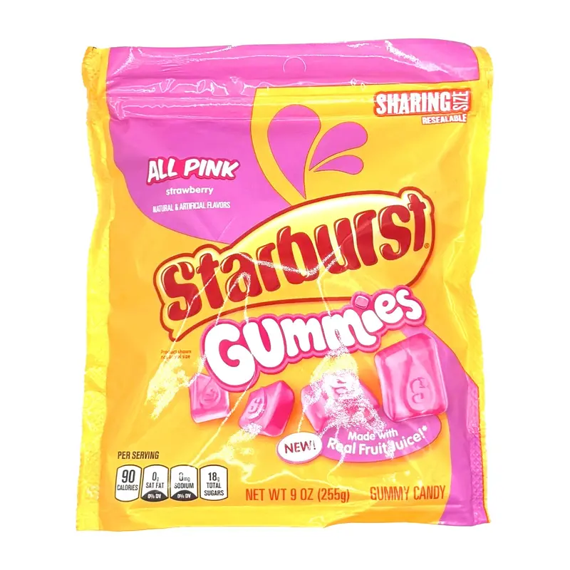 Starburst Gummy All Pink Bag | 9oz, Bag