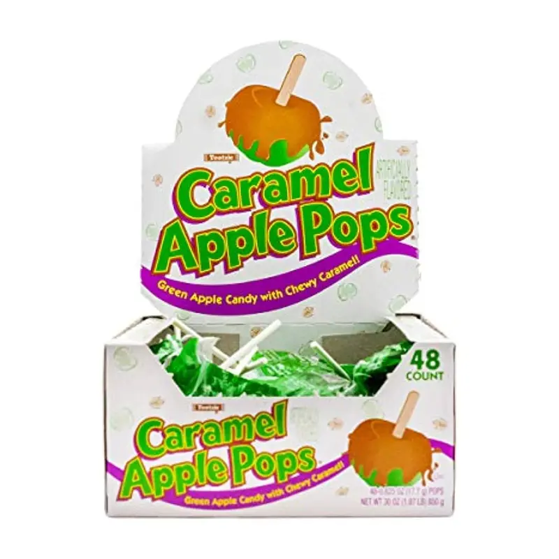 Tootsie Tootsie Caramel Apple Pops | 48ct, Box