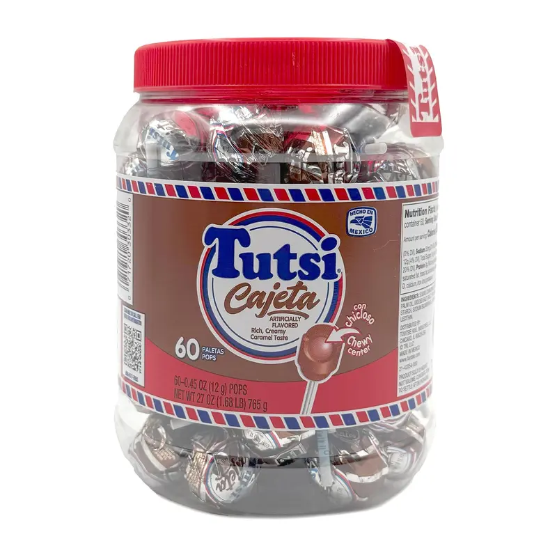 Tutsi Cajeta Pop | 60ct, Jar