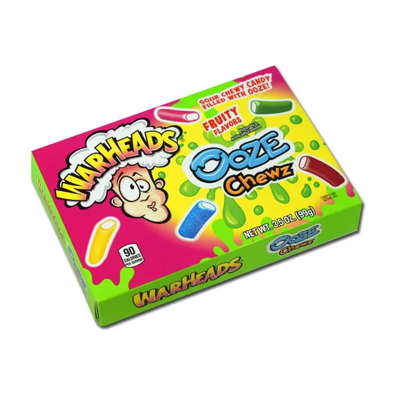 Warheads Ooze Chews Theatre Box | 3oz, 12ct, Case