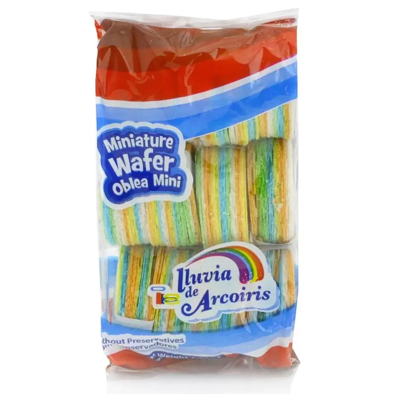 Arcoiris Miniature Wafer Oblea Mini | 50g, 12ct, Bag