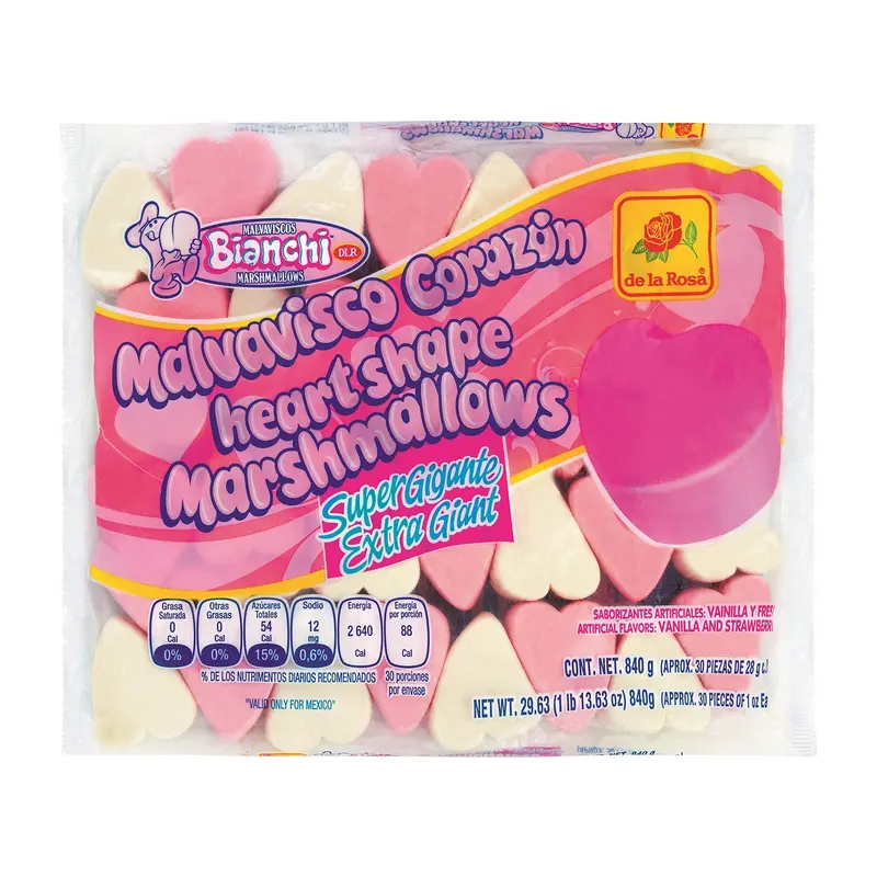 De La Rosa Bombon Corazon Gigante | 840g, Bag