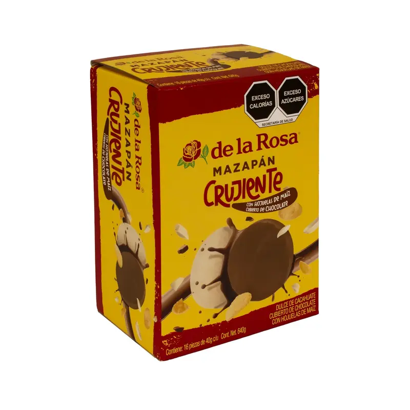 De La Rosa Mazapan Crujiente | 16ct, Box