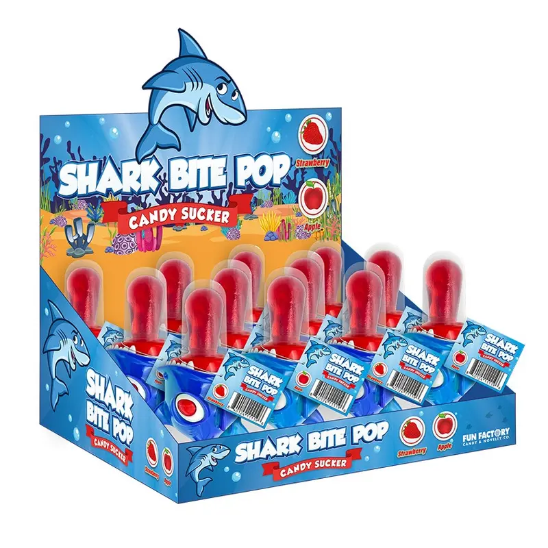 Fun Factory Shark Bite Pops | 12ct, Box