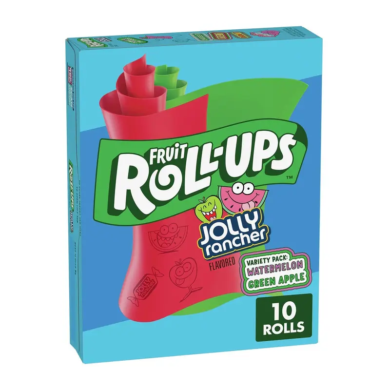 Jack's Fruit Roll-Ups Jolly Rancher | 10ct, Box