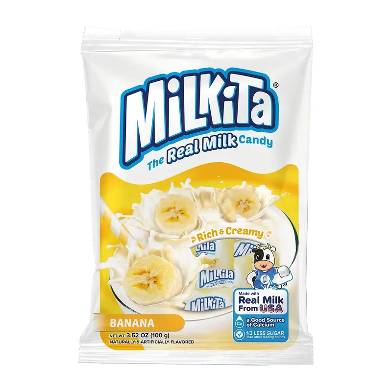 Nexus Milkita Banana Shake Candy | 12ct, Case