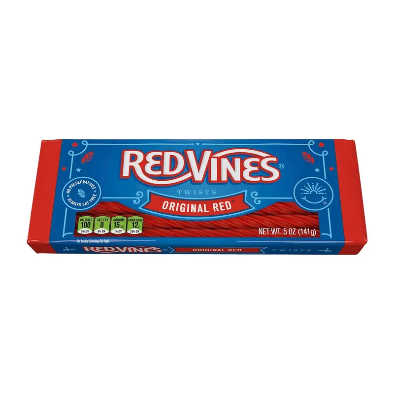 Red Vines Original Red Licorice Tray | 5oz, Bag