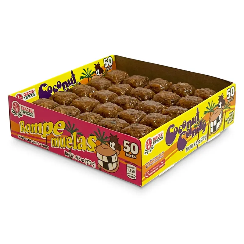 Tipicos Quiebramuela Coco | 50ct, Box