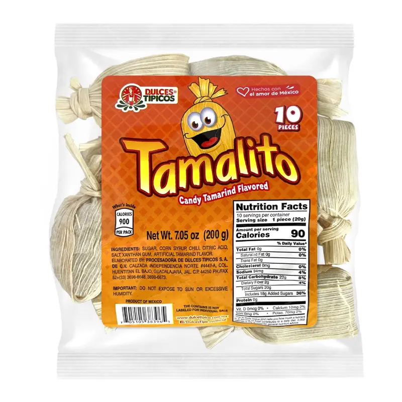 Tipicos Tamalitos De Tamarindo | 10ct, Bag