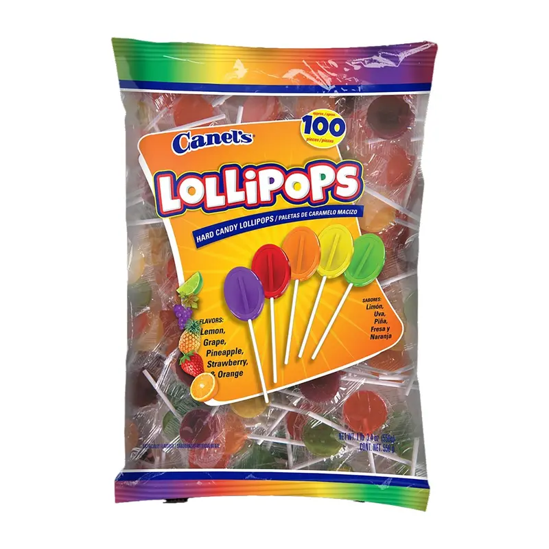 Canels Assorted Lollipop | 100ct, Bag